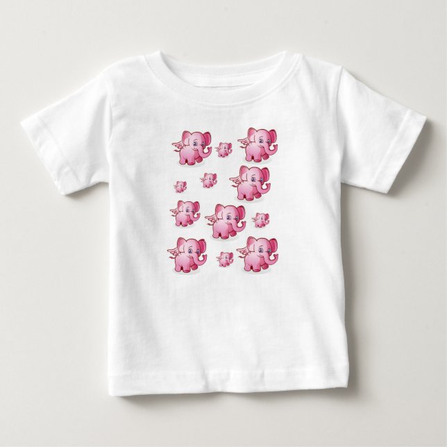 Baby T-Shirt Elephant (Front)