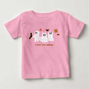 Baby T-Shirt Funny Ghosts Posing For A Picture