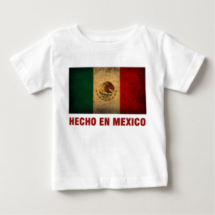 Baby T-Shirt - Hecho en Mexico Flag