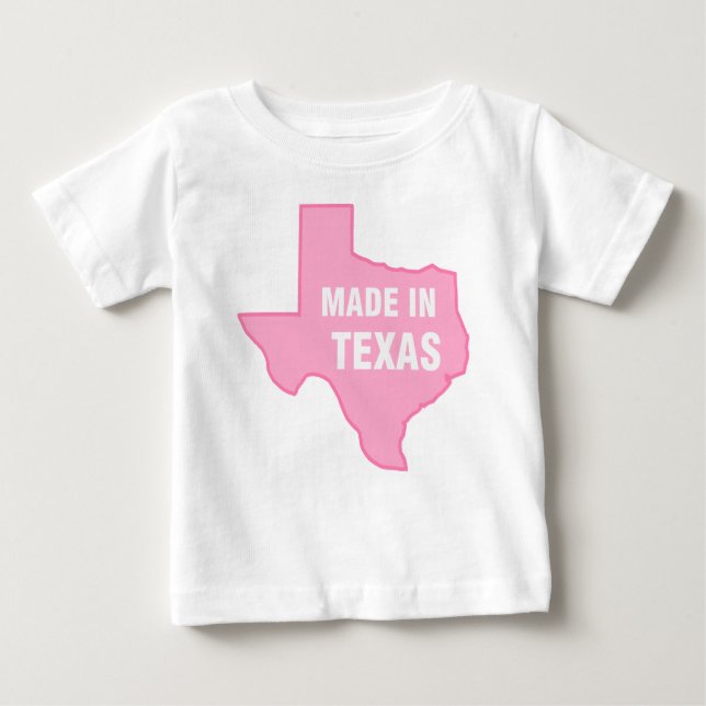 Baby T-Shirt - Made In Texas (Front)