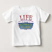 Baby t-shirt or one-piece.