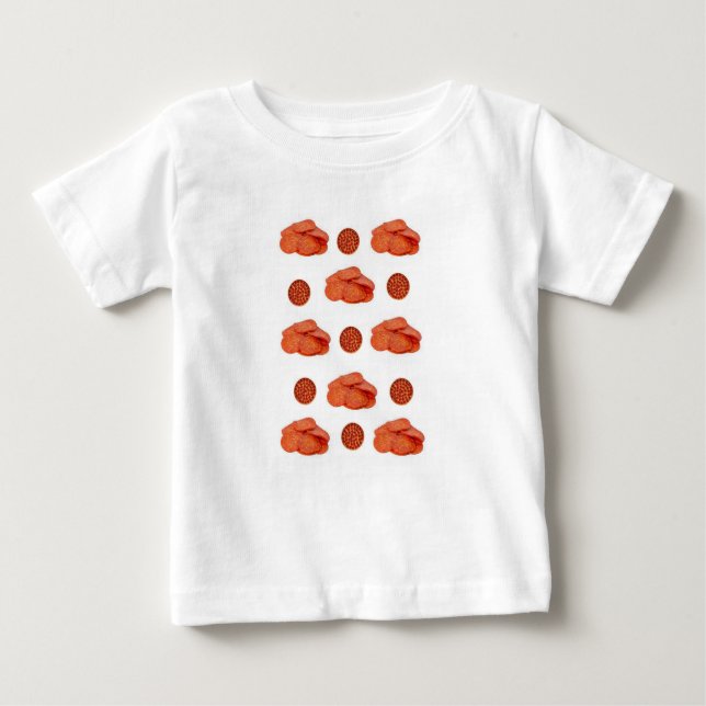 Baby T-Shirt Pepperoni (Front)