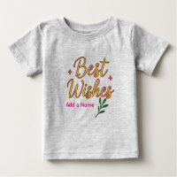Baby T-Shirt – Personalized with  Name