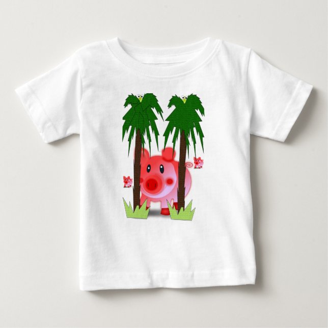 Baby T-Shirt Pig (Front)