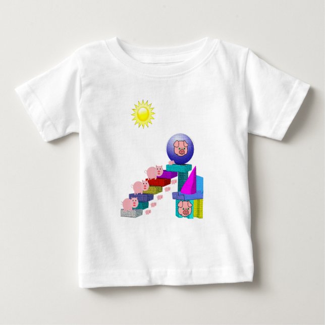 Baby T-Shirt Pig (Front)