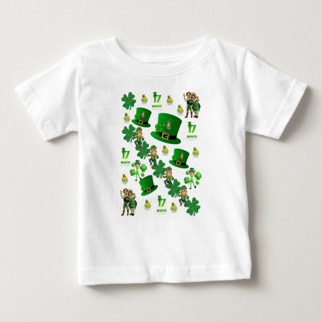 Baby T-Shirt St. Patrick's Day (Front)