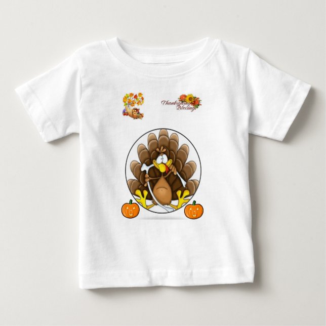 Baby T-Shirt Thanksgiving (Front)
