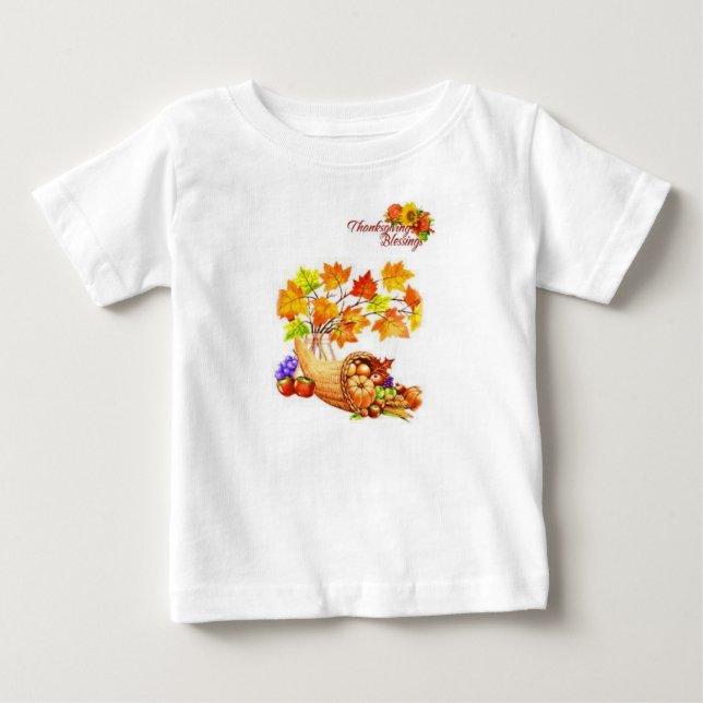 Baby T-Shirt Thanksgiving (Front)