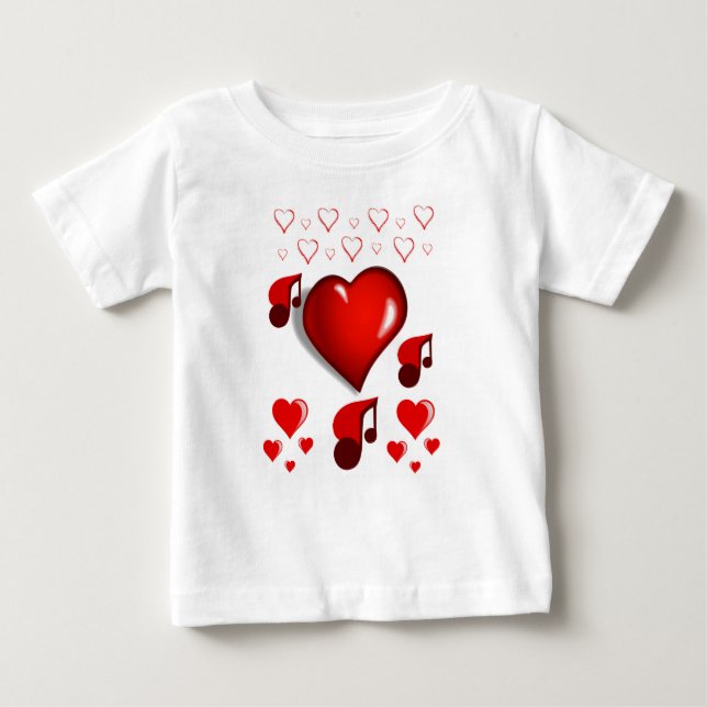 Baby T-Shirt Valentine's Day (Front)