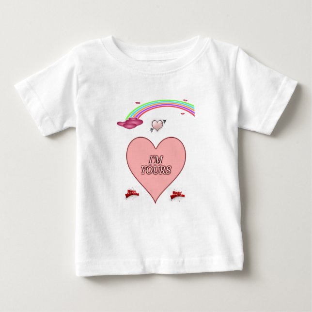 Baby T-Shirt Valentine's Day (Front)
