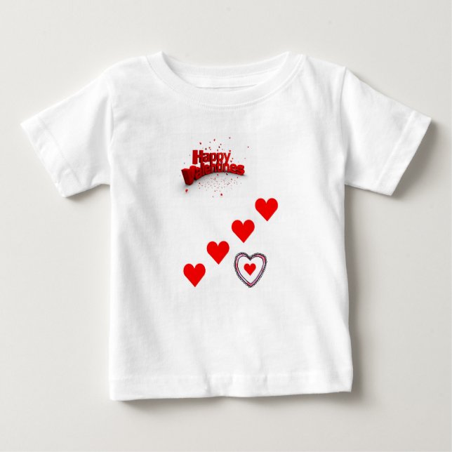 Baby T-Shirt Valentine's Day (Front)