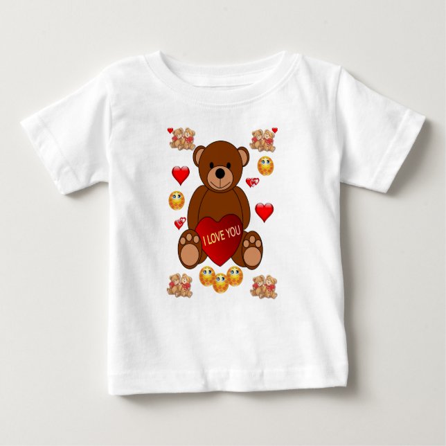 Baby T-Shirt Valentine's Day (Front)