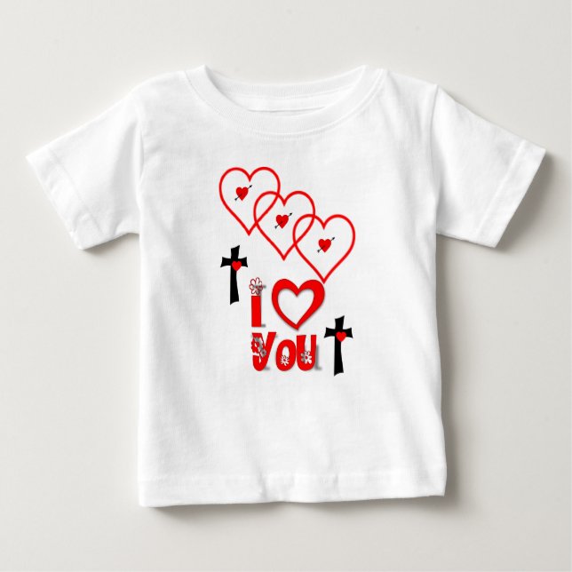 Baby T-Shirt Valentine's Day (Front)
