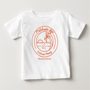 Baby T-Shirt w/ Orange Reunion Logo