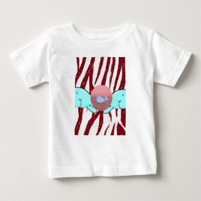Baby T-Shirt Whale (Front)
