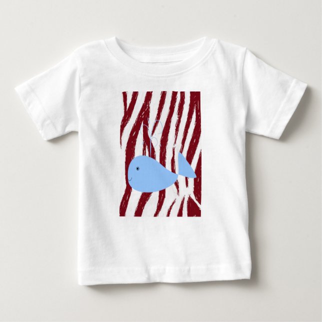 Baby T-Shirt Whale (Front)