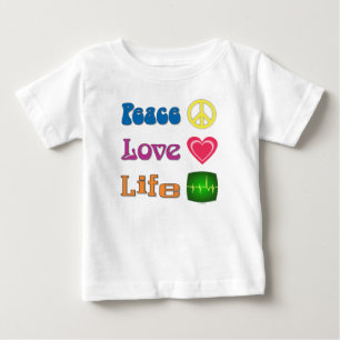 Baby t-shirt with a pro-life message.