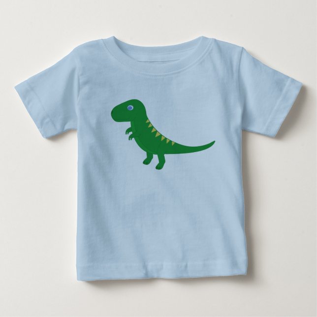 Baby T-Shirt with a T-Rex (Front)