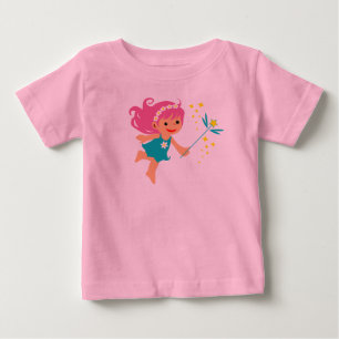 Baby t-shirt with fairy girl