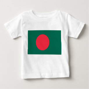 Baby T-Shirt with Flag of Bangladesh
