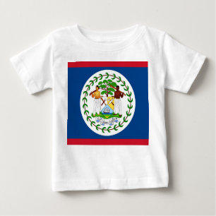 Baby T-Shirt with Flag of Belise