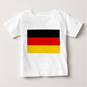 Baby T-Shirt with Flag of Germany