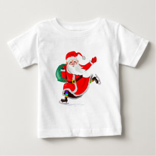 Baby T-shirt with Santa Claus - Christmas