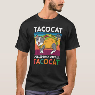 Baby Taco Boys Women Cute Spelled Backwards Taco T-Shirt