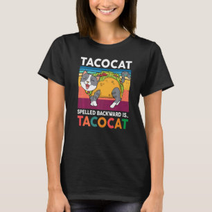 Baby Taco Boys Women Cute Spelled Backwards Taco T-Shirt
