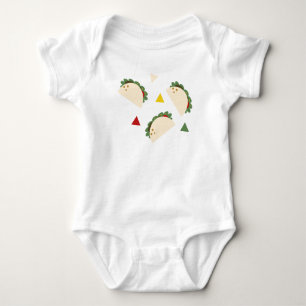 Baby Taco Party Personalised Fiesta Tacos Bodysuit