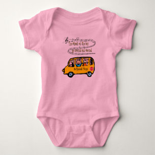 Baby Talk ~ Baby Sings ~ School Bus Song ~ Bodysuit