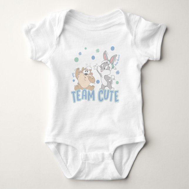 Baby TAZ™ & BUGS BUNNY™ Team Cute Bodysuit (Front)