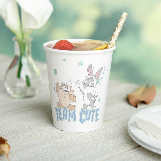 Baby TAZ™ & BUGS BUNNY™ Team Cute Paper Cups (Insitu)