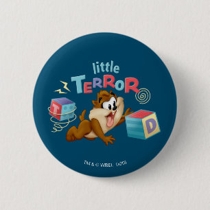 Baby Taz Little Terror 6 Cm Round Badge