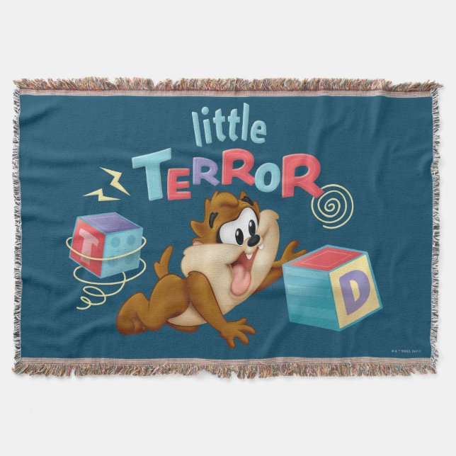 Baby TAZ™ | Little Terror Throw Blanket (Front)