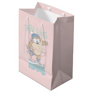 Baby TAZ™ Winter Ice Skating Medium Gift Bag