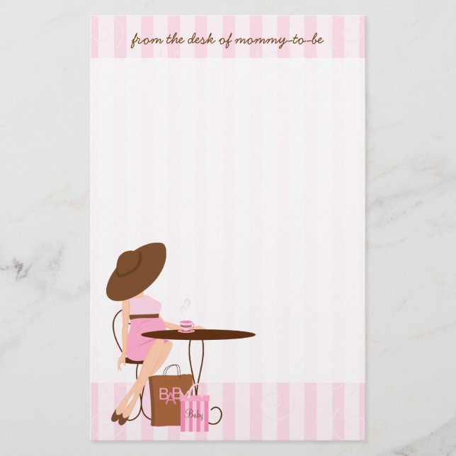 Baby Tea Stationery (Front)