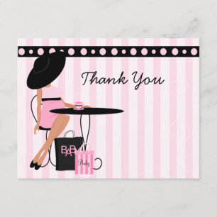 Baby  Tea Thank You Card