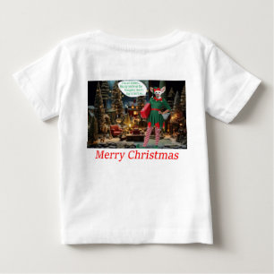 baby tee. Merry Christmas. fennec fox/ elf T-Shirt