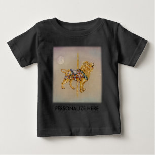 Baby Tees - Carousel Lion SQ
