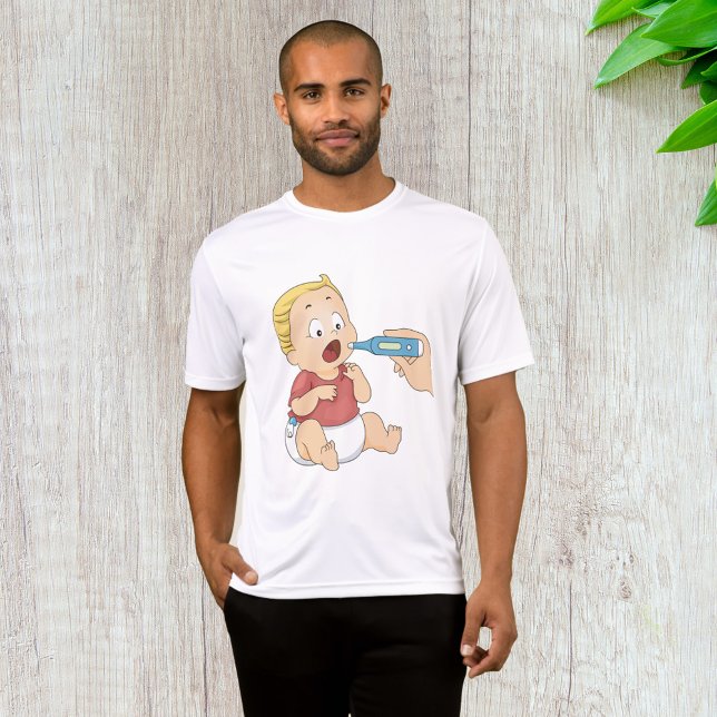 Baby Temperature Check Paediatrics Health  T-Shirt (Creator Uploaded)