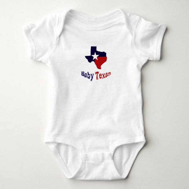 Baby Texan Bodysuit (Front)