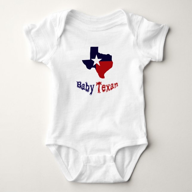 Baby Texan Bodysuit (Front)