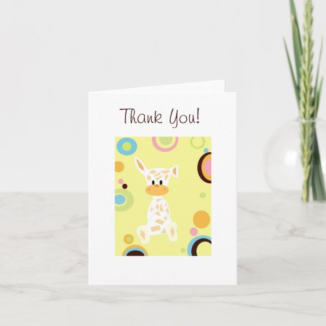 Baby Thank You Card (Front)