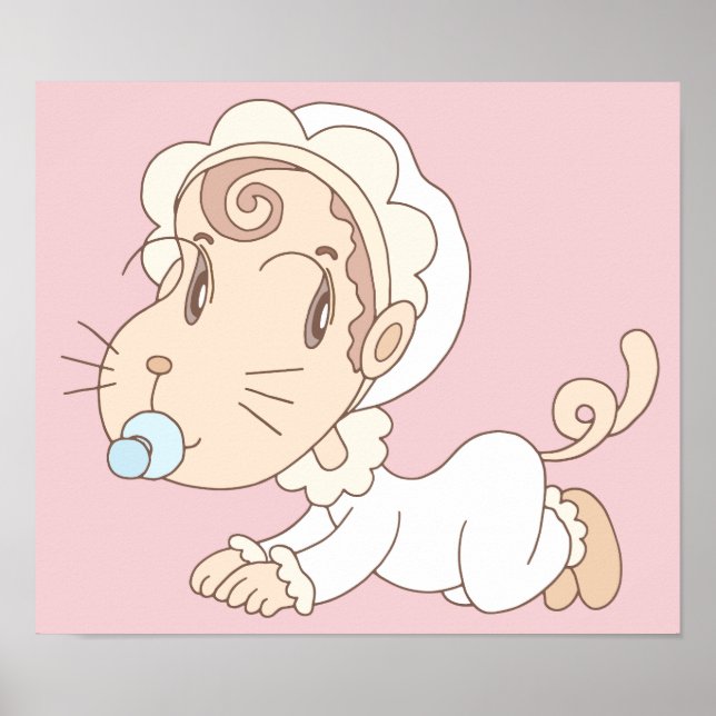 Baby that looks like a cat. poster (Front)