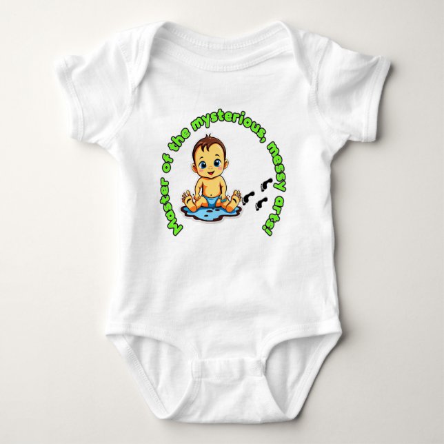 Baby themed T-shirt  Bodysuit (Front)