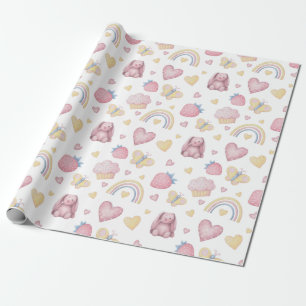 Baby themed wrapping paper