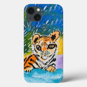 Baby Tiger "Art by Kids" iPhone 13 Case