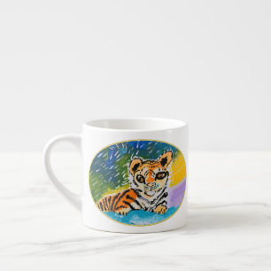 Baby Tiger "Art by Kids" Espresso Cup