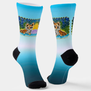 Baby Tiger "Art by Kids" Socks